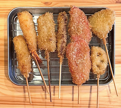 串かつ盛合せ