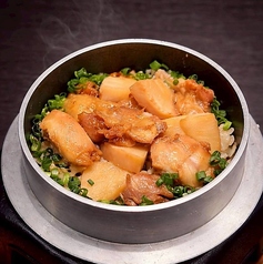 たけのこと鶏の釜飯