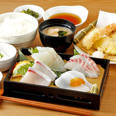 刺身・天ぷら定食/魚河岸定食 各