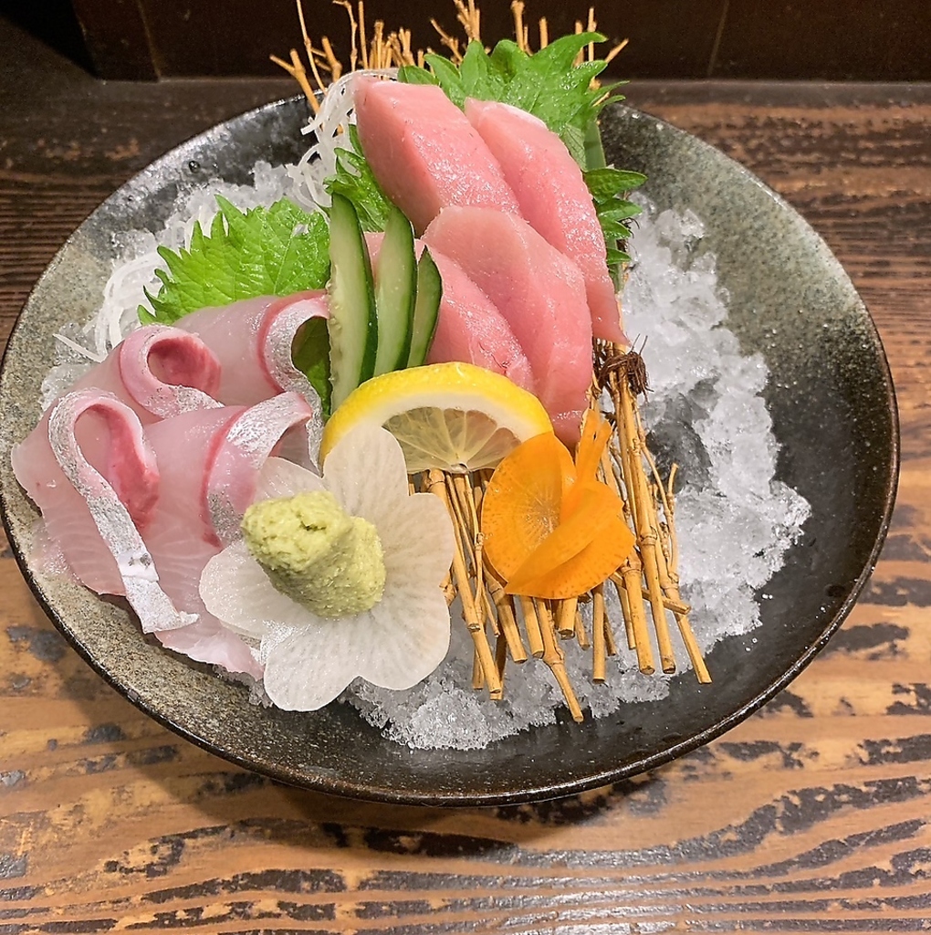 厳選したお魚を使用したお刺身もおすすめです！！