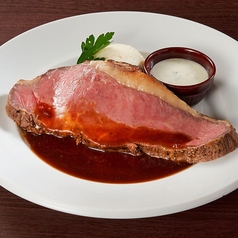 牛サーロインの自家製ローストビーフ