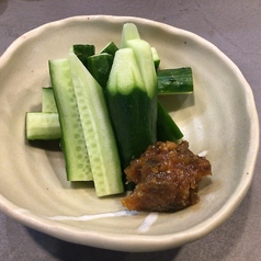 唐辛子味噌きゅうり