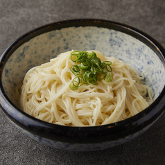 〆の白石うーめん ボンゴレ仕立て