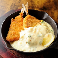 アジフライ＊自家製大葉タルタルソース＊（サラダバー付き）