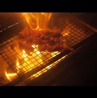 熊本産地鶏を使用した自慢の炭コロ焼き！