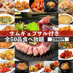 韓国BBQ ガチカジャ ビアガーデンのコース写真