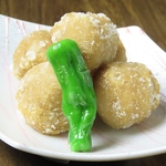 おつまみに最適な里芋のからあげは、サクサク・ほっくりした食感が楽しめますよ☆ぜひお酒のお供に♪