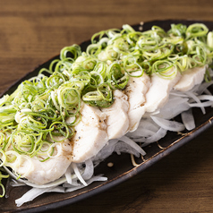 水晶チキンのネギ塩だれ