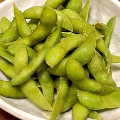 温かい茹でたて枝豆