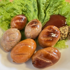 ソーセージ盛り合わせ