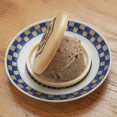 自家製レバパテ最中（鶏そぼろ入り）1ケ