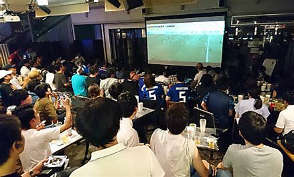 巨大スクリーンでワールドカップ観戦！！みんなで日本を一つに！◆感動の目撃者になれ◆