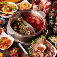 本場スタッフが腕を振るう逸品料理の数々