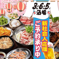格安ビールと鉄鍋餃子 3・6・5酒場 千葉駅前店のコース写真