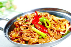 豚モツの四川風鍋