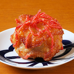 おたる潮ザンギ　紅ショウガ