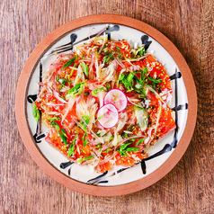 サーモンカルパッチョ