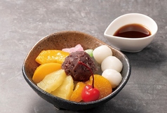 白玉あんみつ