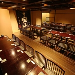 栄から徒歩３分の好立地。全１３０席の大人の和空間。宴会席は最大30～54名様まで可能です