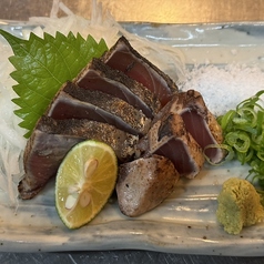 カツオのタタキ（ポン酢/塩タタキ）