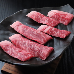 あそび豚塩麹ステーキ/あか牛の陶板焼き