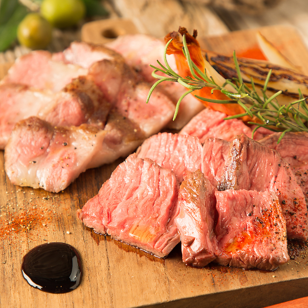 大手町ZION　一押しメニュー２　グリルの2種盛り合わせ★　人気のグリル料理をどちらも楽しめます♪