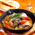 料理メニュー写真 青森県産サバのオリーブオイル煮～ガーリック黒胡椒風味～