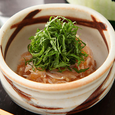 軟骨の梅肉和え