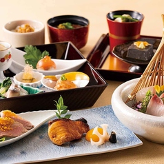 和食 かがり 京王プラザホテルのコース写真