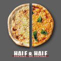 料理メニュー写真&nbsp;ピッツァはハーフ＆ハーフがおすすめです♪