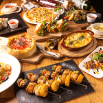 新年会などにもピッタリの飲み放題付きのコースのご用意もございます！気の合う仲間とお愉しみ下さい