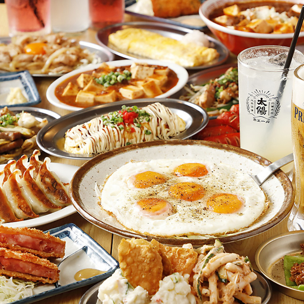 札幌駅徒歩1分！餃子以外にも大衆酒場料理から海鮮や札幌ならではの地元食材使用のおつまみ豊富♪