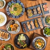 【鶏料理が豊富☆★】串もの・揚げ物・丼など..