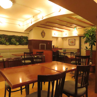 家庭的な店内が自慢♪心地よく過ごせる空間