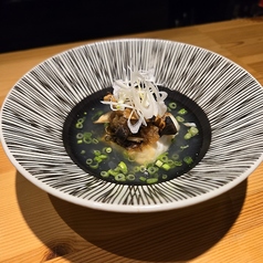 天然鯛の塩焼き　きのこのみぞれ餡かけ