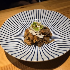 国産牛すじときのこのほっこり煮込み