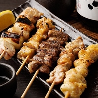 一本一本丁寧に仕込んだ自慢の串焼き◎