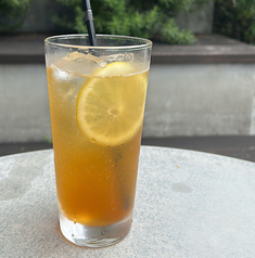 フルーツ黒酢　青梅ソーダ