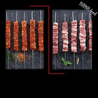 ラムバラ肉串