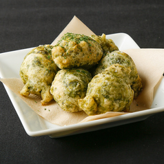 ナポリ風ひと口揚げピザ　生海苔風味