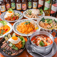 本格的なタイ料理とタイビールを取り揃えてます！