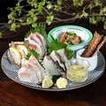 料理メニュー写真&nbsp;本日の刺身４種盛り合わせ