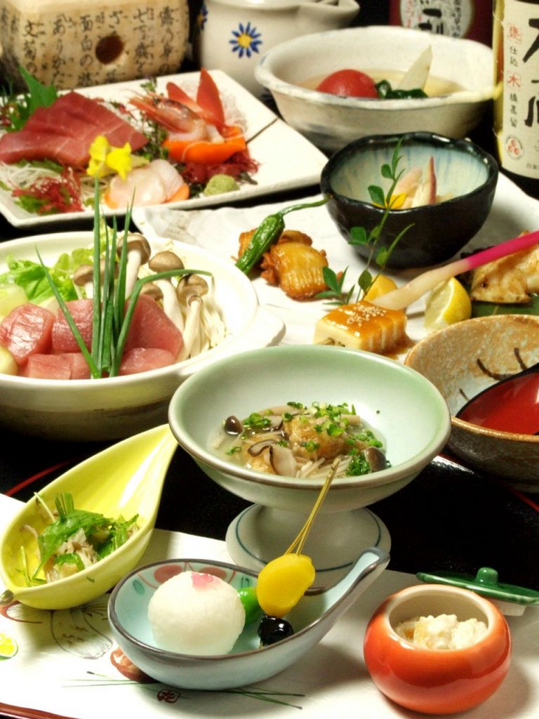 ご宴会でも、こだわり仕入れの素材を堪能できます