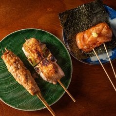 焼鳥おまかせ三種