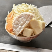 定番のカリカリベビースターと温玉が楽しめるもんじゃ♪