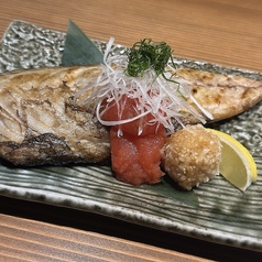 とろ鯖明太のせ
