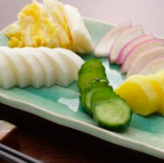 お漬物盛り合わせ
