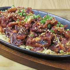 鉄板焼き！チーズチュクミ＆サムギョプサル