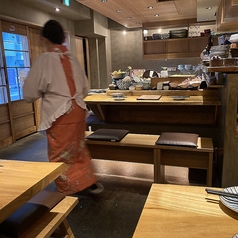 大人気のカウンター席