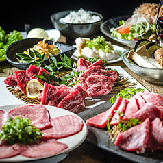 神戸牛焼肉 にくなべ屋 神戸びいどろ 本店のコース写真